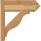 Ekena Millwork Funston Rough Sawn Arts and Crafts Outlooker, Western Red Cedar, 8"W x 22"D x 22"H OUT08X22X22FST03RWR - alternate 2